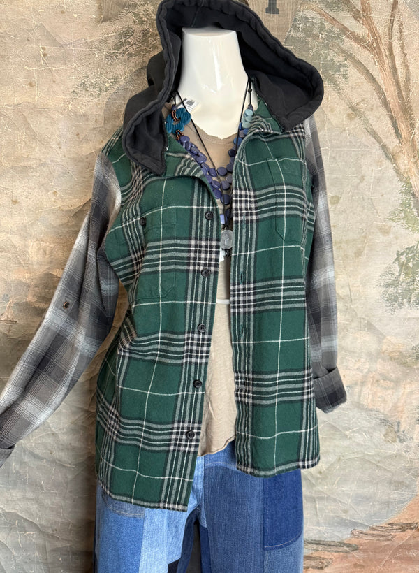 0003G PW Mix-Match Flannel Jacket-#1