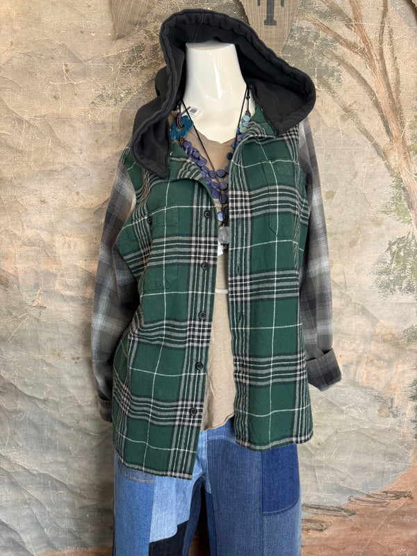 0003G PW Mix-Match Flannel Jacket-#1