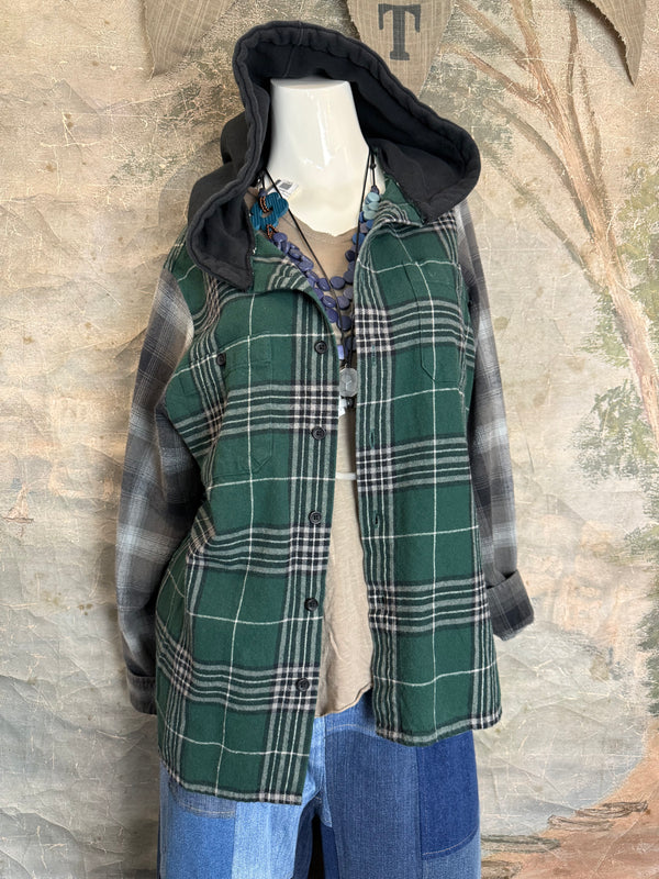 0003G PW Mix-Match Flannel Jacket-#1