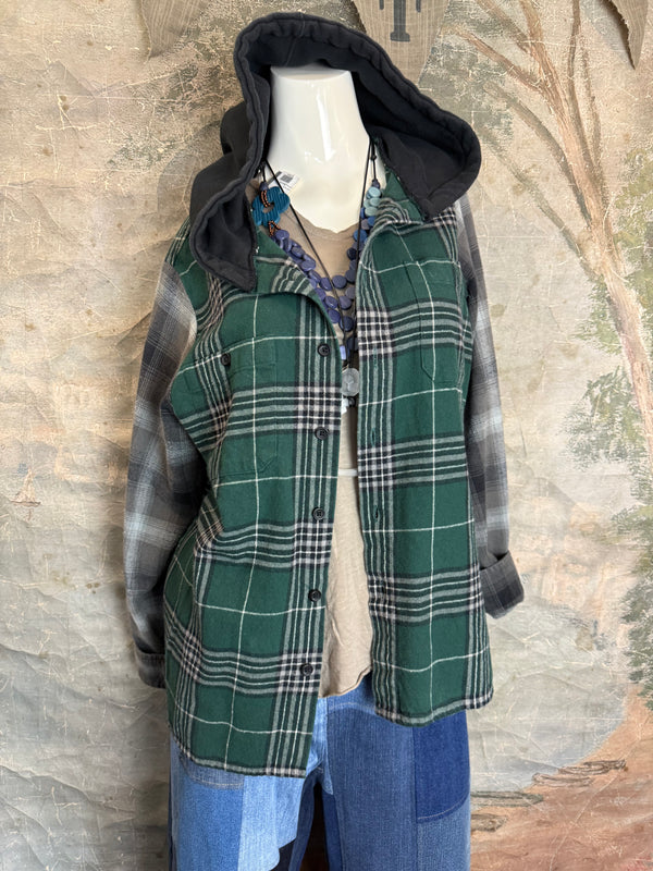 0003G PW Mix-Match Flannel Jacket-#1
