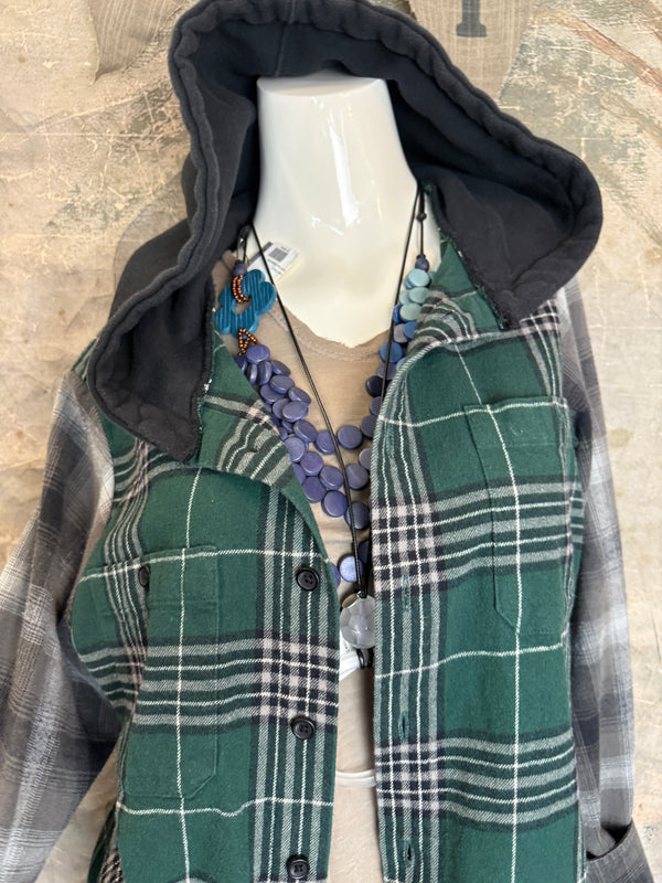 0003G PW Mix-Match Flannel Jacket-#1