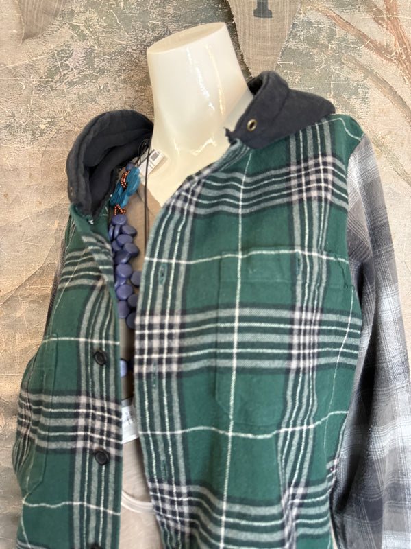 0003G PW Mix-Match Flannel Jacket-#1