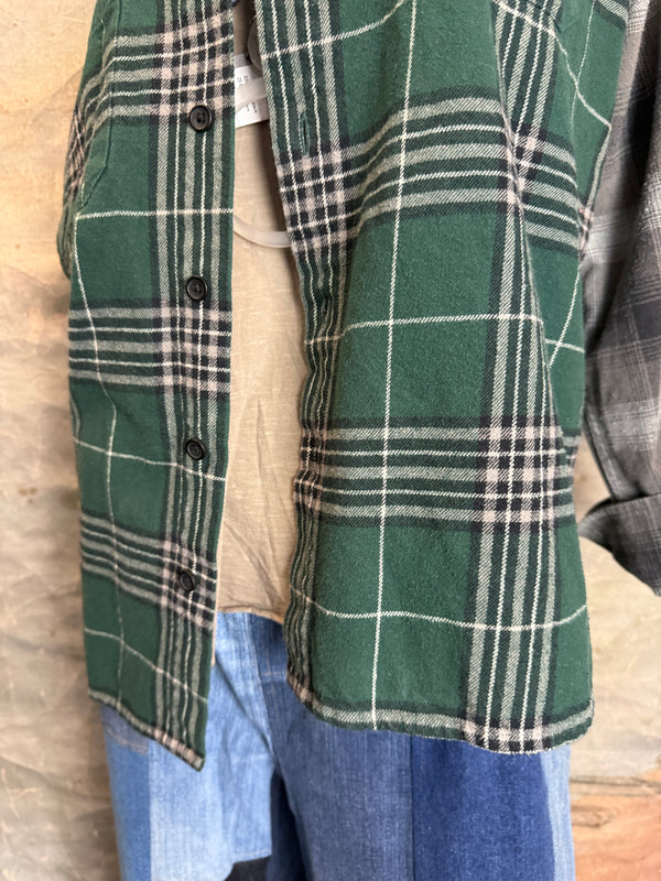 0003G PW Mix-Match Flannel Jacket-#1