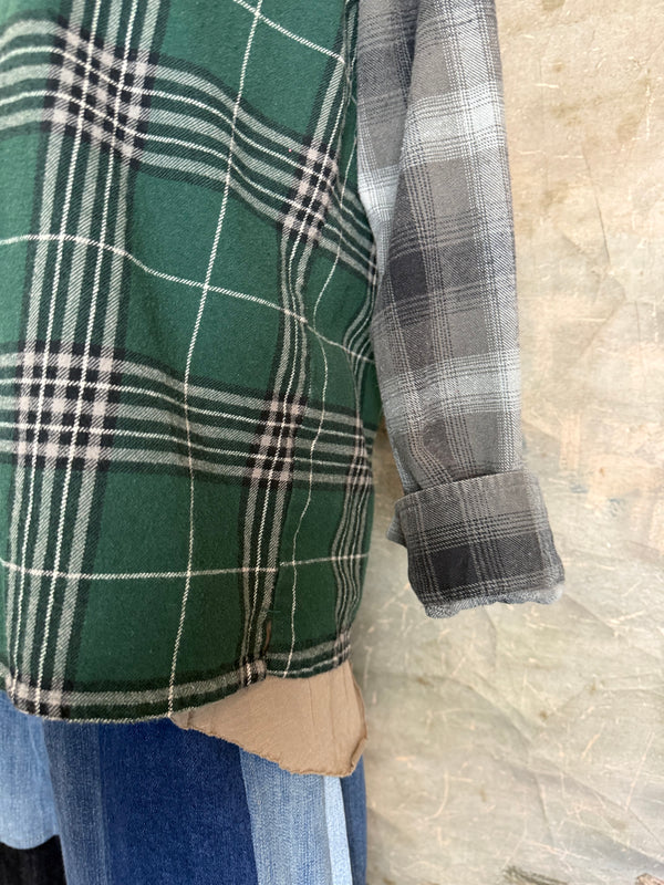 0003G PW Mix-Match Flannel Jacket-#1