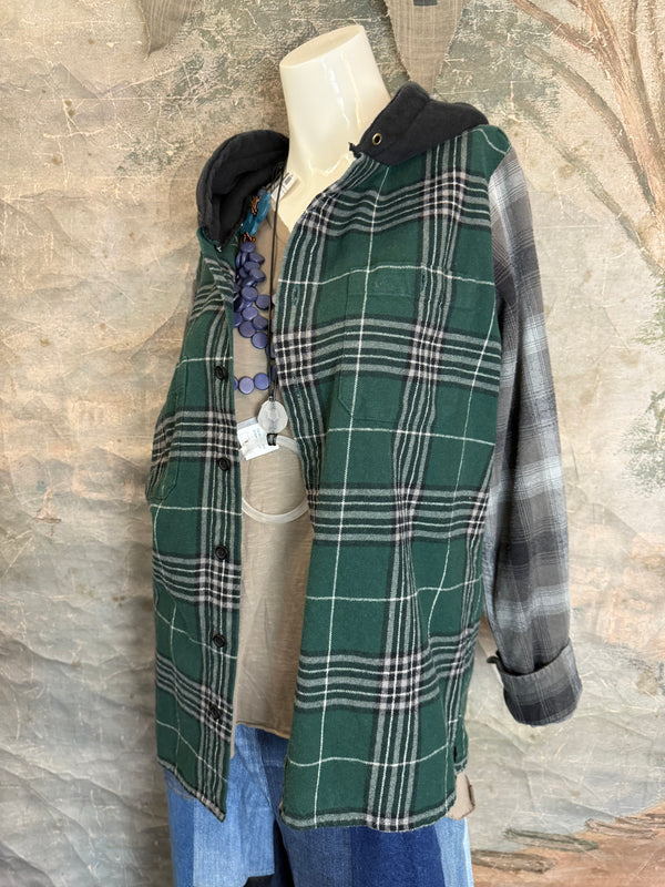 0003G PW Mix-Match Flannel Jacket-#1