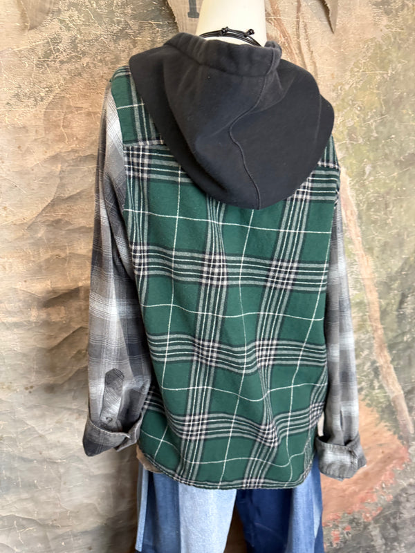 0003G PW Mix-Match Flannel Jacket-#1