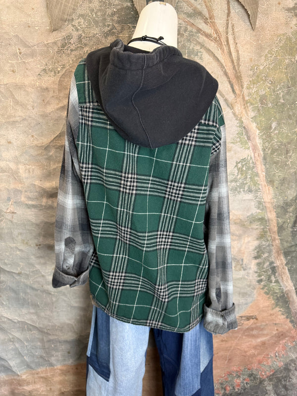 0003G PW Mix-Match Flannel Jacket-#1