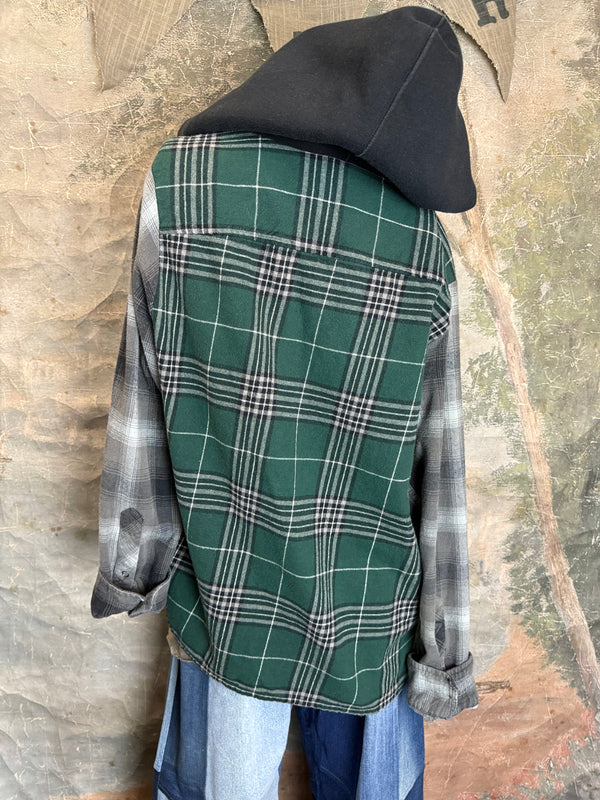 0003G PW Mix-Match Flannel Jacket-#1