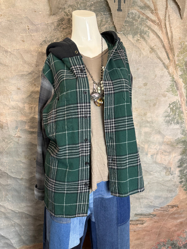 0003G PW Mix-Match Flannel Jacket-#1