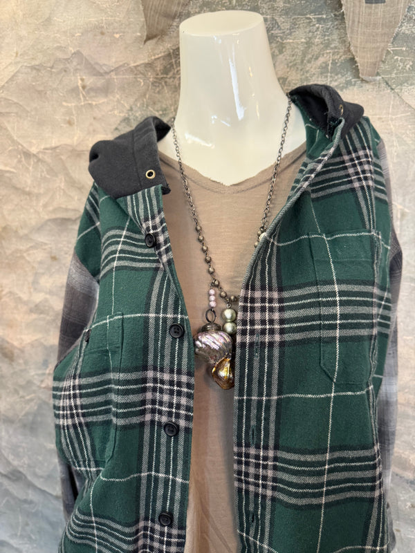 0003G PW Mix-Match Flannel Jacket-#1