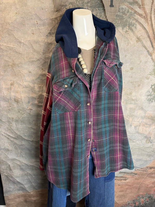 0003G PW Mix-Match Flannel Jacket-#2