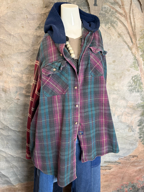 0003G PW Mix-Match Flannel Jacket-#2