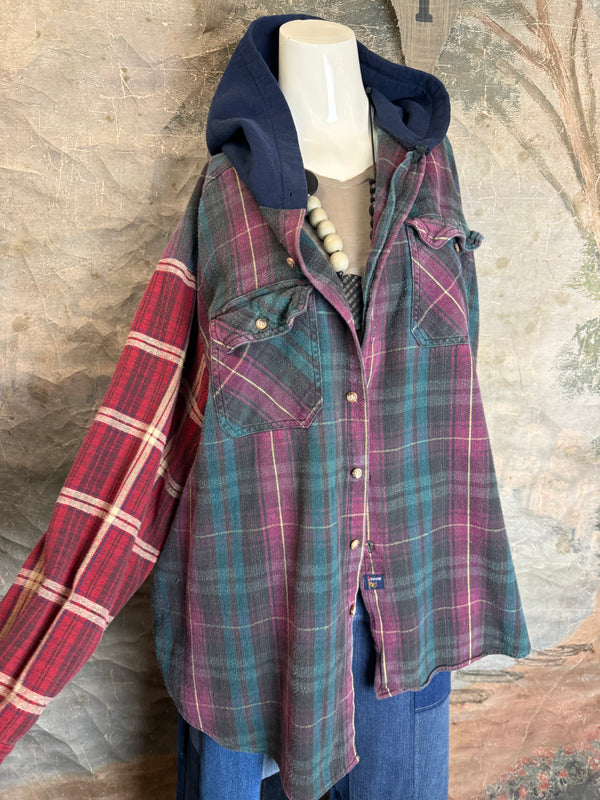 0003G PW Mix-Match Flannel Jacket-#2