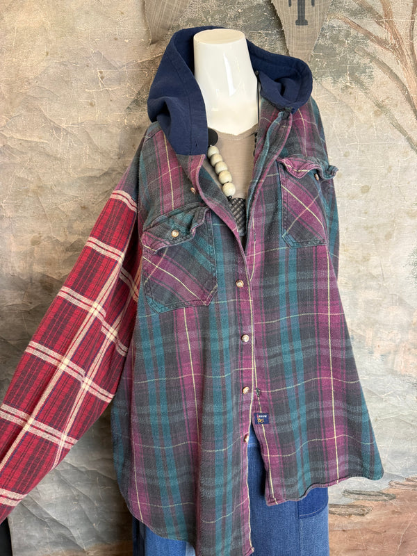 0003G PW Mix-Match Flannel Jacket-#2