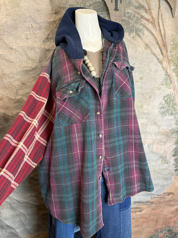 0003G PW Mix-Match Flannel Jacket-#2
