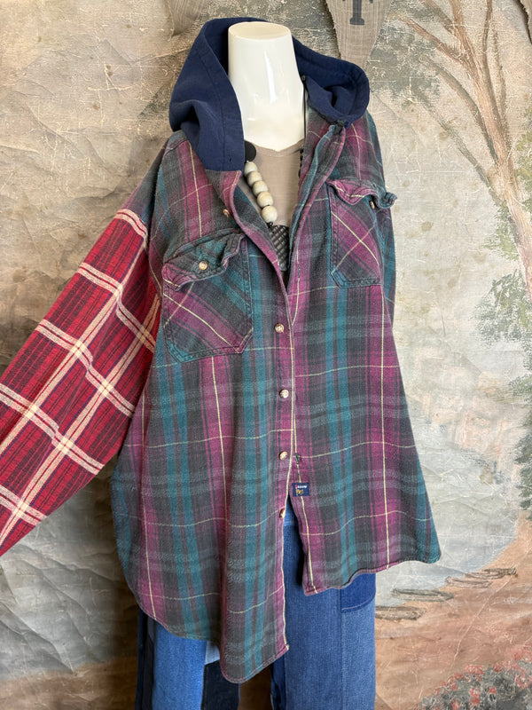 0003G PW Mix-Match Flannel Jacket-#2