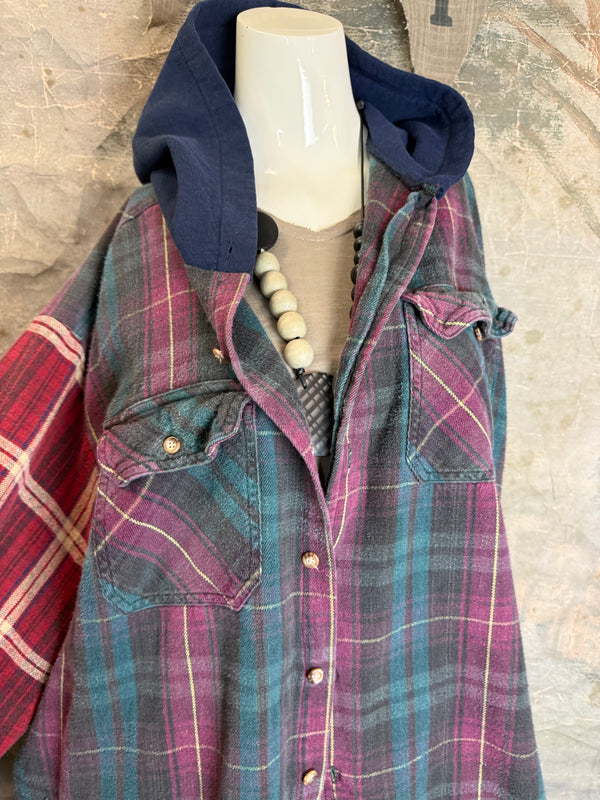 0003G PW Mix-Match Flannel Jacket-#2