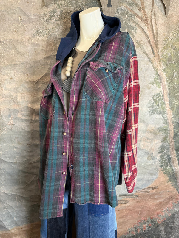 0003G PW Mix-Match Flannel Jacket-#2