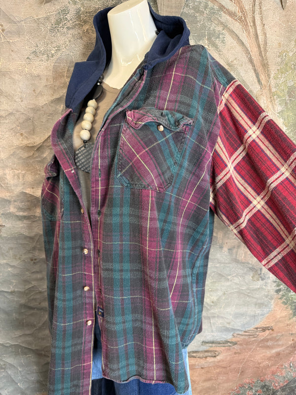 0003G PW Mix-Match Flannel Jacket-#2