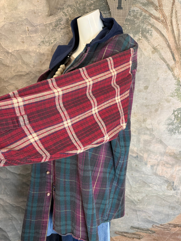 0003G PW Mix-Match Flannel Jacket-#2