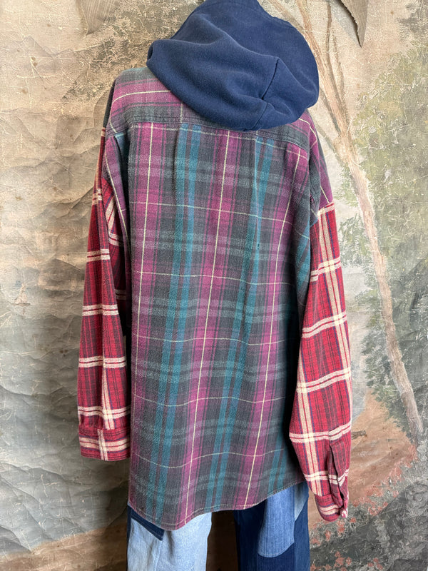 0003G PW Mix-Match Flannel Jacket-#2