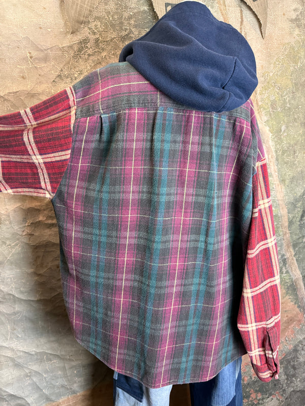 0003G PW Mix-Match Flannel Jacket-#2