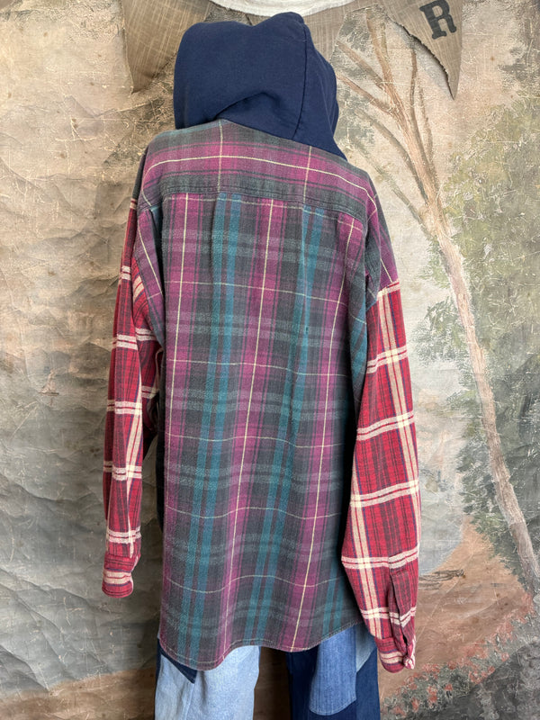 0003G PW Mix-Match Flannel Jacket-#2