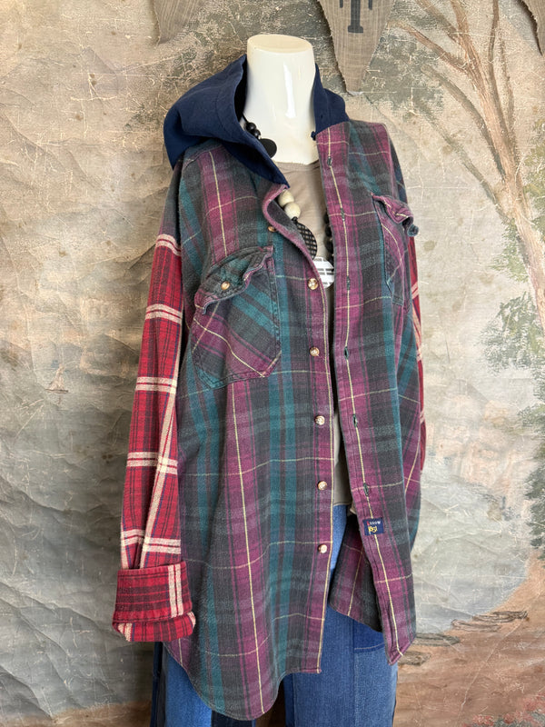 0003G PW Mix-Match Flannel Jacket-#2
