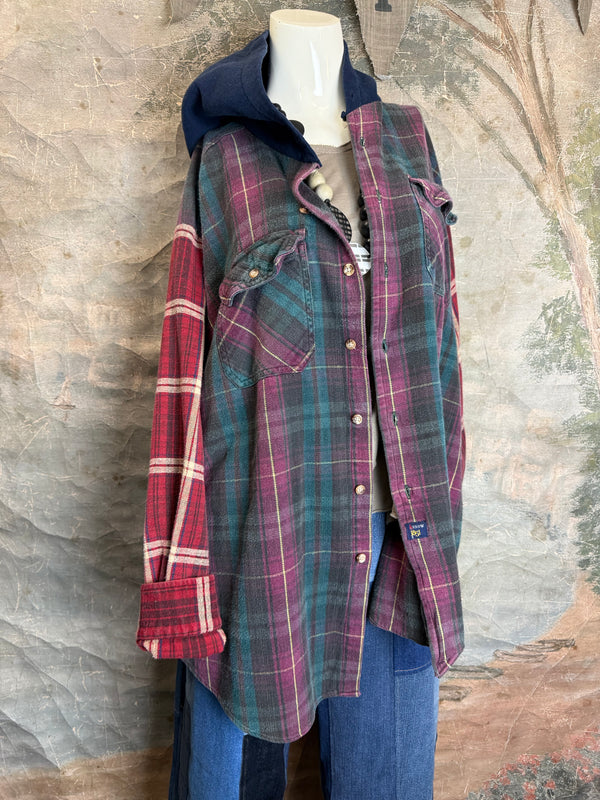 0003G PW Mix-Match Flannel Jacket-#2