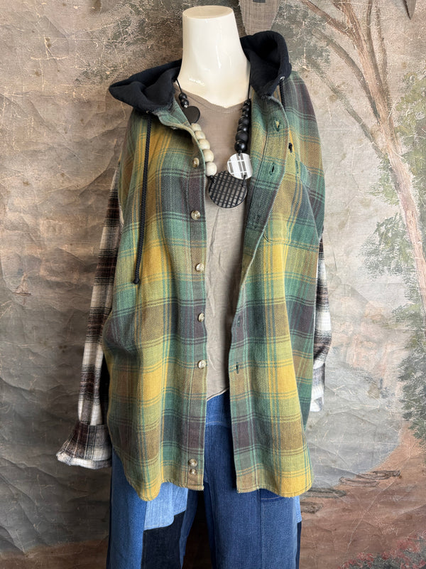 0003G PW Mix-Match Flannel Jacket-#5