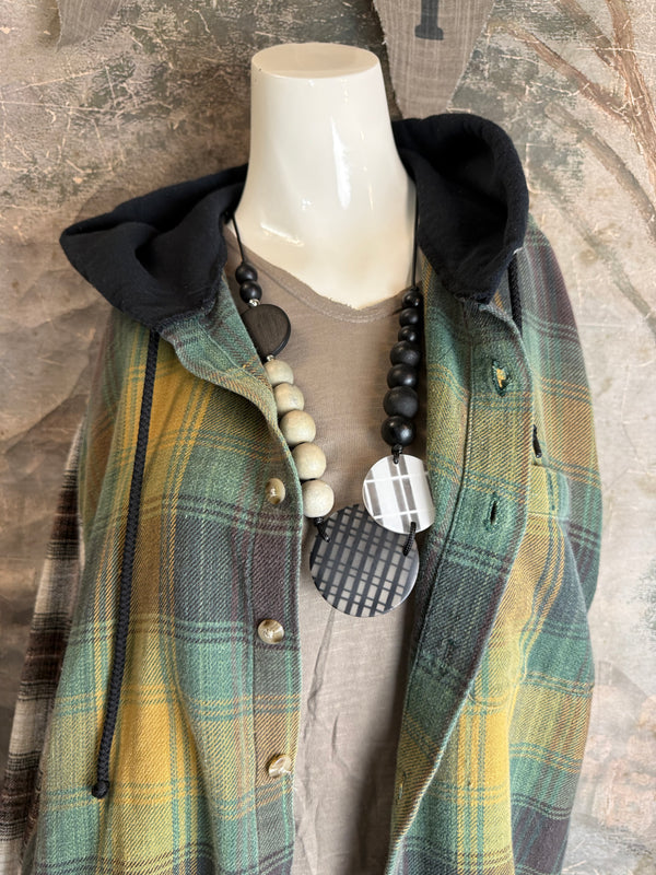 0003G PW Mix-Match Flannel Jacket-#5