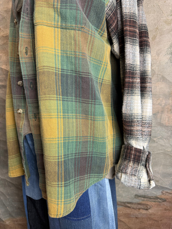 0003G PW Mix-Match Flannel Jacket-#5