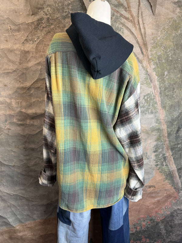 0003G PW Mix-Match Flannel Jacket-#5