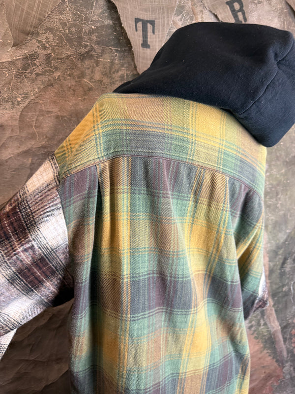0003G PW Mix-Match Flannel Jacket-#5