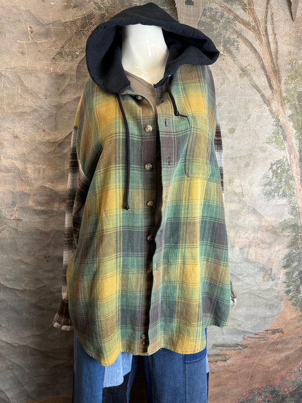 0003G PW Mix-Match Flannel Jacket-#5