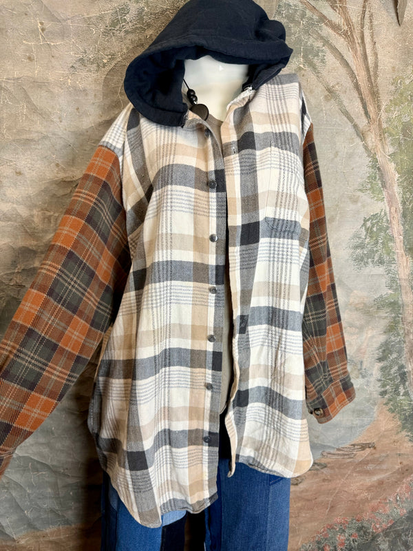 0003G PW Mix-Match Flannel Jacket-#4