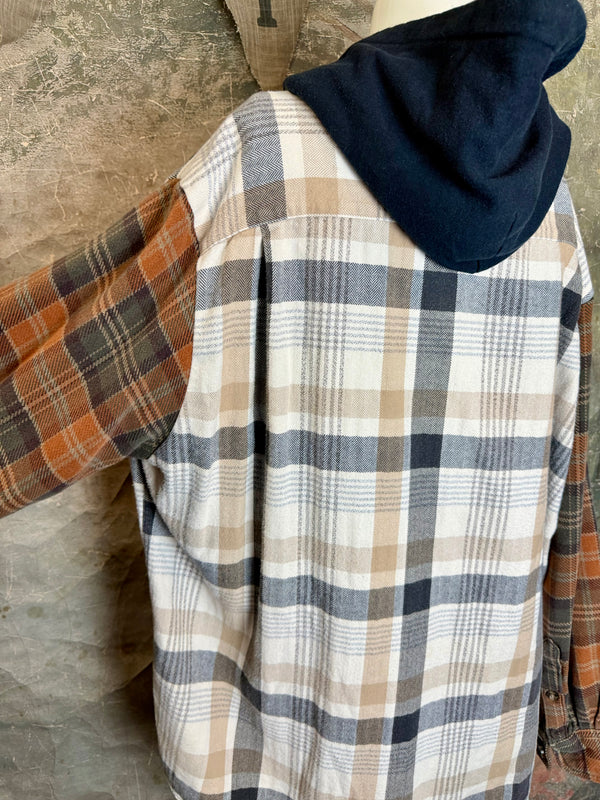 0003G PW Mix-Match Flannel Jacket-#4