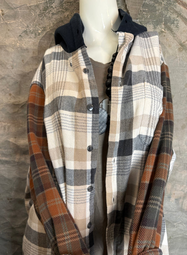 0003G PW Mix-Match Flannel Jacket-#4