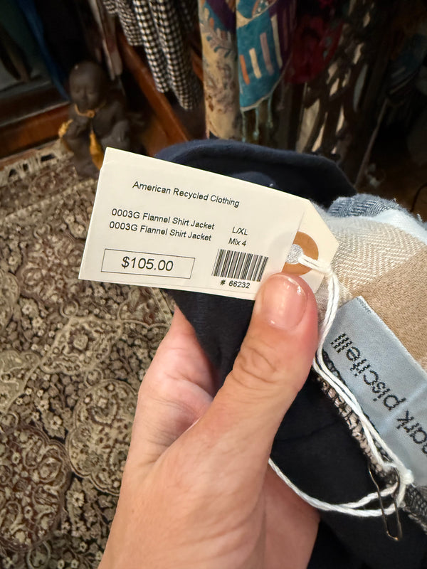 0003G PW Mix-Match Flannel Jacket-#4