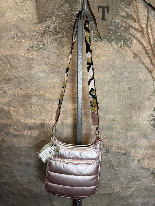 The Puffer Crossbody-Pink Marshmallow
