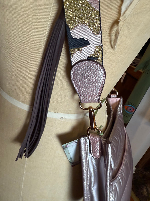 The Puffer Crossbody-Pink Marshmallow