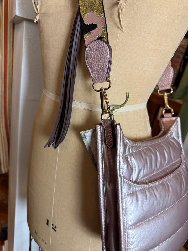 The Puffer Crossbody-Pink Marshmallow