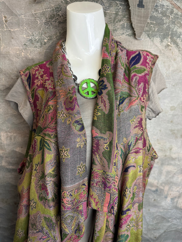 ANU 16636 Pashmina Reversible Vest