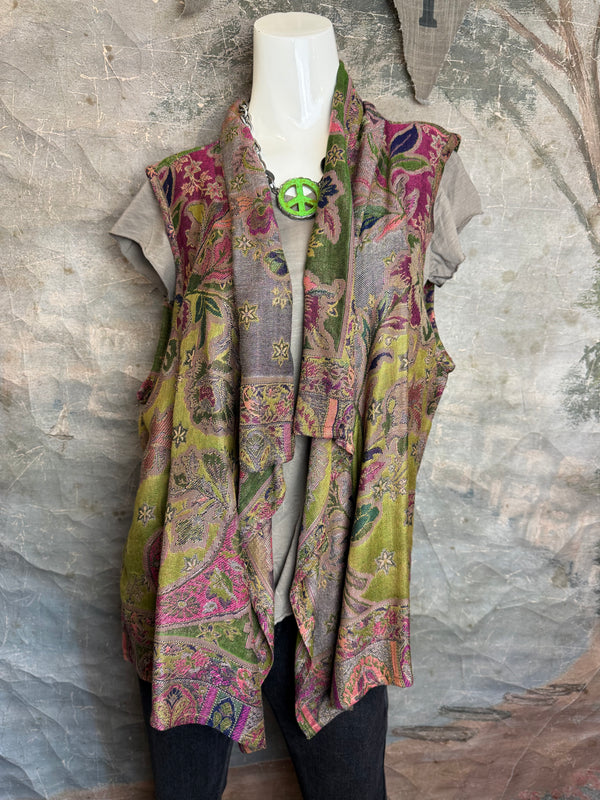 ANU 16636 Pashmina Reversible Vest