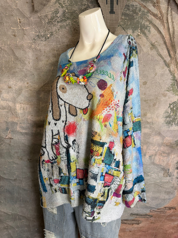 T761BEG Hi-low Top w/Pocks-Cookies Delight