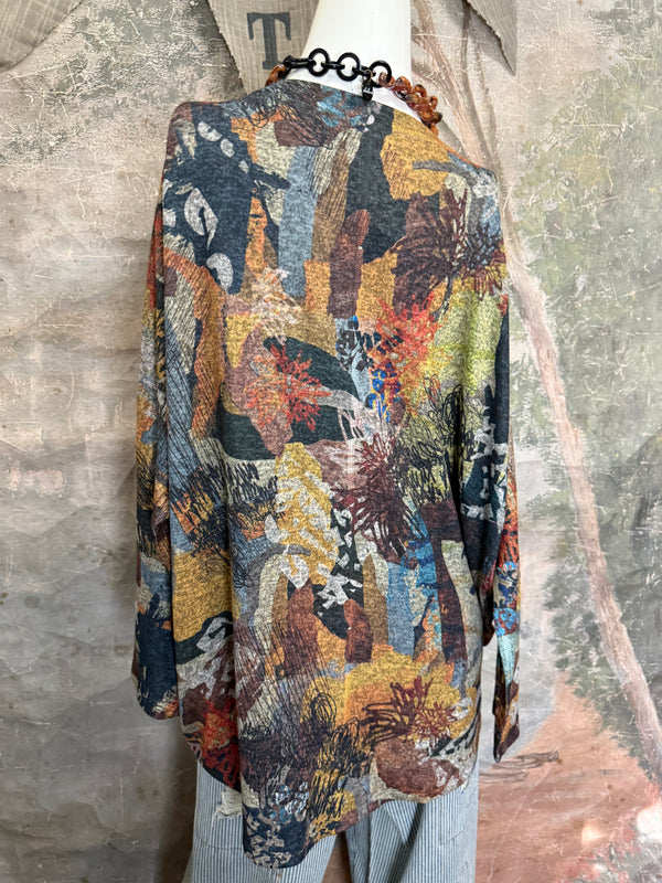 T959CN L/SLV Dolman Top-Bernadette