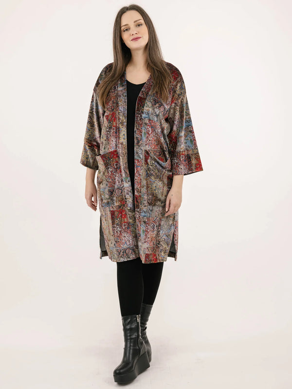 1821 Anne Velvet Cardigan