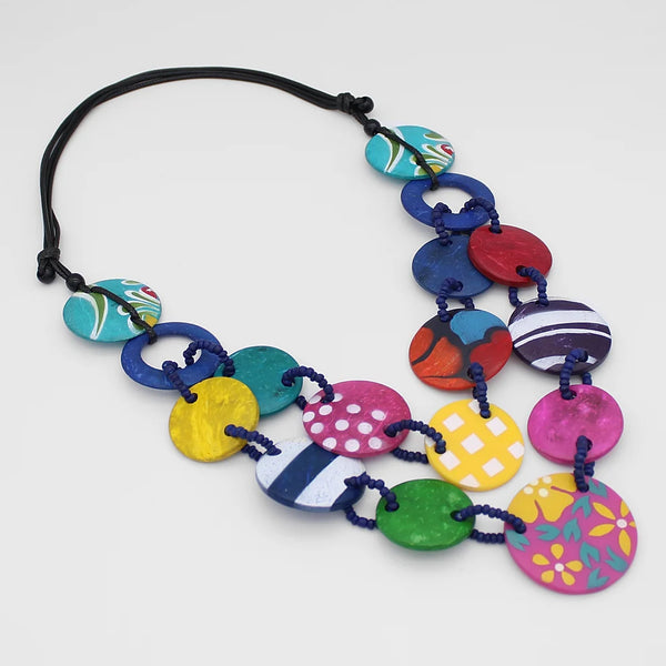 LS24N07 Colorful Whims Necklace