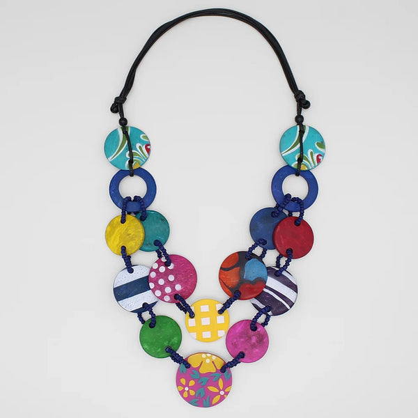 LS24N07 Colorful Whims Necklace