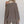 Load image into Gallery viewer, Woman wearing oversized brown ribbed knit tunic top with wide sleeves paired with leopard print wide-leg pants - 6
